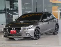Mazda 3 2.0 S Sports ปี 2015 ไมล์แท้7x,xxxโล รถบ้านแท้ๆ ไม่เคยติดแก๊ส สวยเดิมทั้งคัน ออกรถ0บาท