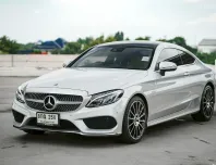 New !! Benz C250 Coupe AMG ปี 2018 เกียร์ 9 Speed แล้ว สภาพสวยมาก ราคาเร้าใจเหมือนเดิม