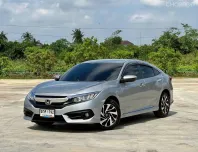 2017 Honda CIVIC 1.8 EL i-VTEC รถเก๋ง 4 ประตู รถบ้านมือเดียว ไมล์น้อย 