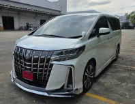 2020 Toyota ALPHARD 2.5 รถตู้/MPV รถบ้านมือเดียว ไมล์น้อย 20,000 km 