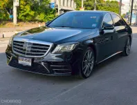 2018 MERCEDES-BENZ S350d AMG Premium 3.0 V6 สีดำ