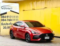 MG MG5 1.5 X Sedan ตัวท็อปสุด หลังคา Sunroof ปี 2023 เครื่องเบนซิน เกียร์ Auto รถสวย สภาพใหม่