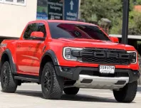 2022 FORD RANGER, 3.0 RAPTOR ECOBOOST 4WD โฉม DOUBLE CAB สีส้ม สวยจัดๆ