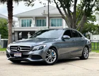 Mercedes-Benz C-Class C350e 2017 รถสวยไมล์น้อย มือเดียวป้ายแดง  