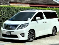 Toyota Alphard 2.4 2014 สภาพเยี่ยมพร้อมใช้งาน รถสวย ไมล์น้อย มือเดียวป้ายแดง  