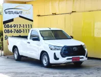 Toyota Hilux Revo 2.4 SINGLE Entry Pickup ปี 2021 เครื่อง ดีเซล เกียร์ ธรรมดา รถสวยเดิม