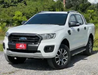 FORD RANGER 2.0 TURBO WILDTRAK HI-RIDER สี่ประตู ปี2019(mnc) AT 10SPEED สีขาว