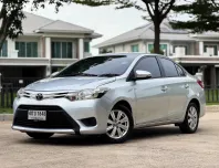 Toyota Vios 1.5 E ปี 2015 รถบ้านพร้อมใช้งาน รถสวยไมล์น้อย มือเดียวป้ายแดง 