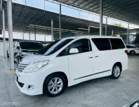 TOYOTA ALPHARD 2.4 V ปี 2012 รถสวย มือแรกออกห้าง สภาพพร้อมใช้ ไมล์น้อย TOP รับประกันตัวถังสวย