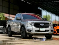 2022 FORD RANGER, 2.0 TURBO XL โฉม HI RIDER OPEN CAB สีเทา เกียร์ธรรมดา