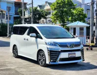 2018 Toyota VELLFIRE 2.5 รถตู้/MPV ฟรีดาวน์ รถสวย ไมล์น้อย มือเดียวป้ายแดง  