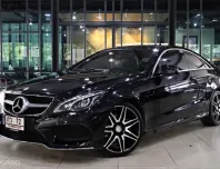 2016 Mercedes-Benz E-Class 2.0 E250 CGI รถเก๋ง 2 ประตู รถบ้านแท้ ไมล์น้อย 