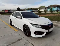 2017 HONDA CIVIC FC 1.8 EL AUTO สีขาว สวยสภาพดี