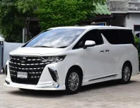 Toyota Alphard 2.5 Hybird ปี 2021 วิ่ง 5x,xxx km สีขาว เครื่องยนต์ Hybird ประหยัดน้ำมัน ชุดแต่ง Part