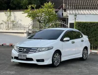 Honda City 1.5 SV ปี 2013 รุ่นTop สีขาว
