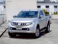 Mitsubishi Triton Megacab 2.4 GLS Limited Plus เกียร์ M/T สีบรอนซ์เทา ปี 2015 