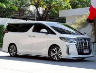 Toyota Alphard 2.5 2022 รถตู้สุดหรูมือสองสภาพดี