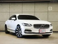 2022 Volvo S90 2.0 Recharge T8 Inscription 4WD AT ไมล์เเท้ 5หมื่น (TOP) รับประกันแบตHybrid B8031