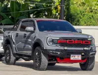2023 FORD RANGER,3.0 RAPTOR ECO BOOST 4WD  โฉม DOUBLE CAB สีเทา