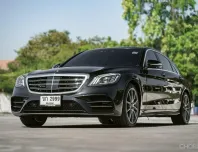 Benz S560e AMG ปี 2019  รถปลั๊กอินสุดหรู มือเดียว เลขไมล์แท้ รับประกันลงสัญญา