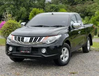 MITSUBISHI TRITON 2.5 GLX CAB ปี2015 M/T สีดำ