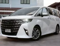 Toyota Alphard 2.5 Z 2024  รถมือสองสภาพดี วิ่งน้อย มือเดียวป้ายแดง  