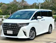 2025 Toyota ALPHARD 2.5 HEV รถตู้/MPV รถใหม่ป้ายแดง  