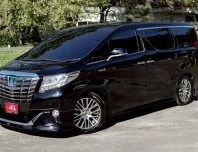 TOYOTA ALPHARD 2.5 E-FOUR HYBRID TOP ปี2016 จด ปี2017(MNC) เบนซิน+ไฟฟ้า A/T สีดำ