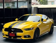 Ford Mustang 2.3 EcoBoost 2018 สีเหลืองแท้ ประวัติชัดเจน รถสวย ไมล์น้อย 
