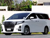 2017 Toyota ALPHARD 2.5 รถตู้/MPV ออกรถง่าย รถสวย ไมล์แท้  ประวัติดี 