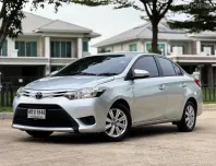 Toyota Vios 1.5 E ปี 2015 รถบ้านพร้อมใช้งาน รถสวยไมล์น้อย มือเดียวป้ายแดง 