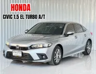 โฉม FE ฟรีดาวน์ Honda CIVIC 1.5 TURBO EL รถเก๋ง 5 ประตู ออกรถง่าย