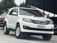 2014 Toyota Fortuner 2.5 V SUV รถบ้านมือเดียว