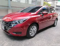 2024 NISSAN ALMERA 1.0 EL AUTO สีแดง ปุ่มSTART วิ่งน้อย 2,375 กม.รถสวยสภาพใหม่