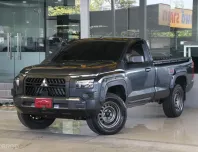 Mitsubishi TRITON 2.4 single cab 4WD ปี 2024 ไมล์แท้17,xxxโล สภาพป้ายแดง Warranty2030 ออกรถ0บาท
