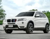 BMW X3 xDrive20d Highline ปี 2014  รถมือเดียว ป้ายแดง ขับดี ประหยัดน้ำมัน 