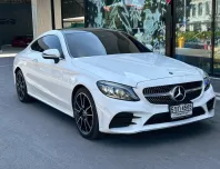 2024 MERCEDES-BENZ C200 2.0 COUPE AMG DYNAMIC สีขาว