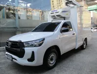 2023 TOYOTA REVO 2.4 ENTRY หัวเดียว รถตู้เย็น ความเย็นติดลบ เกียร์ธรรมดา สีขาว รถสวยสภาพดี 