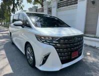 2024 Toyota ALPHARD 2.5 Z รถตู้/MPV รถสวย ไมล์น้อย 