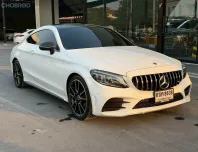 2019 BENZ C200 COUPE AMG DYNAMIC สีขาว