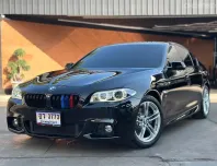 BMW 5 Series 525d M Sport Lci 2014 รถหรูมือสองสภาพดี มีวารันตี 2 ปี 