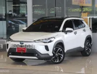 Toyota CorollaCross 1.8 Hybrid Premium Luxury ปี24 ไมล์แท้19,xxxโล Warranty2027 สวยชิดป้ายแดง ฟรีดาว