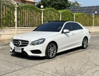 MERCEDES BENZ E300 2.2 BLUETEC HYBRID AMG DYNAMIC ปี 2015 สภาพนางฟ้า