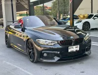 2018 BMW 430i 2.0 Convertible M-Sport สีดำ