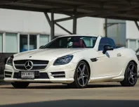 BENZ SLK 200 KOMPRESSOR ROADSTER R172 ปี 2013 สีขาว 