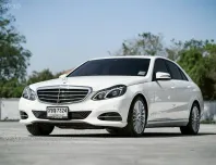 Benz E300 BlueTec Hybrid Exclusive ปี 2014  รถมือเดียว ป้ายแดง  รถพร้อมใช้งานทันที