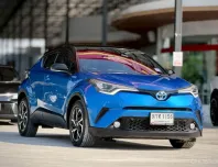 Toyota C-HR 1.8 HV 2019 สีน้ำเงิน สภาพเยี่ยม