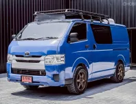 Toyota HIACE 3.0 D4D 2018 รถตู้สภาพดี ไมล์น้อย 