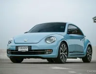 Volkswagen Beetle 2.0 Turbo ปี 2014 รถมือเดียว ป้ายแดง ดูแลอย่างดี แร็ปใสรอบคัน