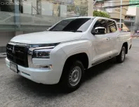 2025 MITSUBISHI TRITON DOUBLE CAB 2.4 PRO เกียร์ธรรมดา สีขาว วิ่งน้อย 8,069 กม. รถสวยสภาพใหม่ 